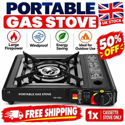 Portable camping gas cooker - camping,