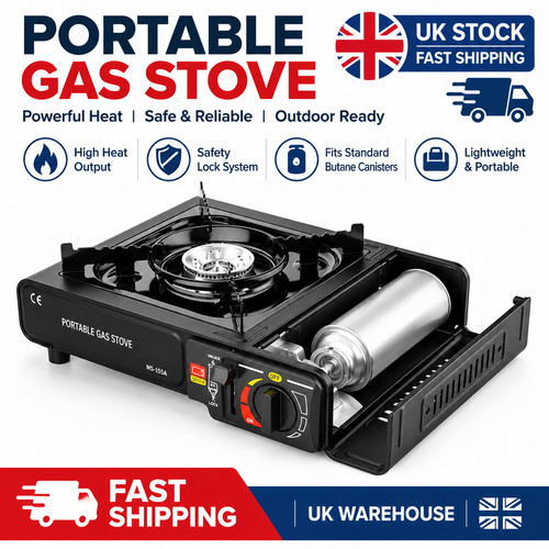 Portable camping gas stove - portable,