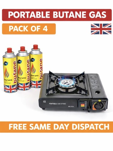 4pc can butane gas portable - 4pc, +