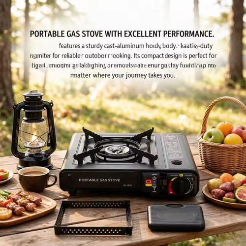 Portable camping gas stove - portable,