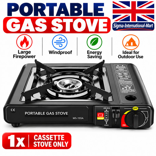 Portable camping gas stove - portable,