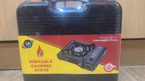 Portable camping stove - camping,