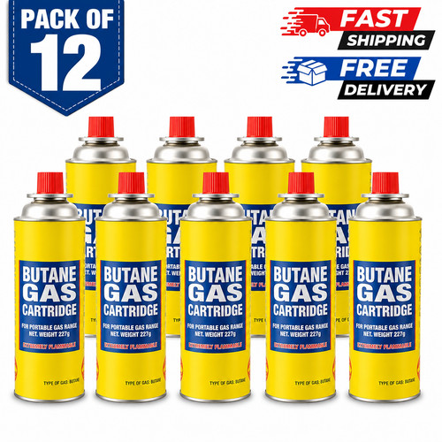 Xbutane gas bottles - 12,