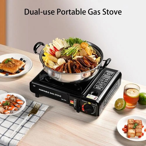 Portable camping gas stove - camping,