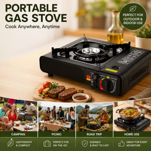 Portable camping gas - camping, stove