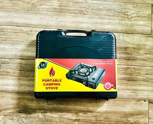 Portable single burner camping - burner,