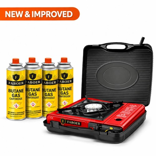 Portable gas single burner hob - portable,
