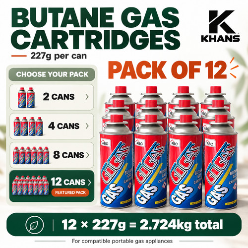 Butane gas canisters bottles - gas,