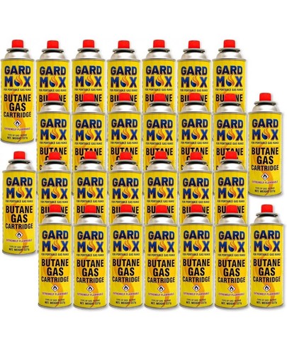 New butane gas bottles - new,