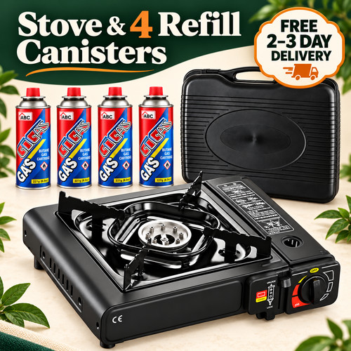 Portable camping gas - portable,