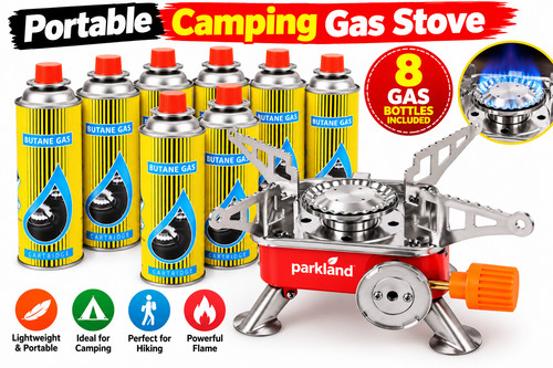 Portable camping gas - portable, stove