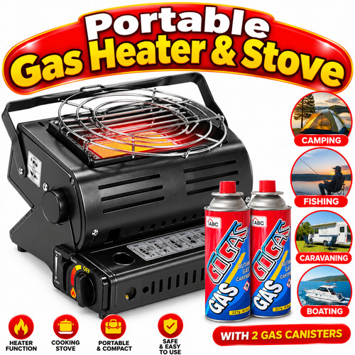 Portable gas heater camping - portable, &