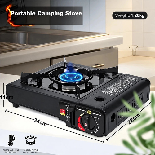 Portable camping gas stove - portable,